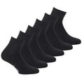 thumbnail image 1 of Diadora Unisex Socks Cotton Black 2.5-5 Uk, 1 of 2