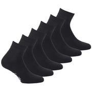 Diadora Unisex Socks Cotton Black 2.5-5 Uk