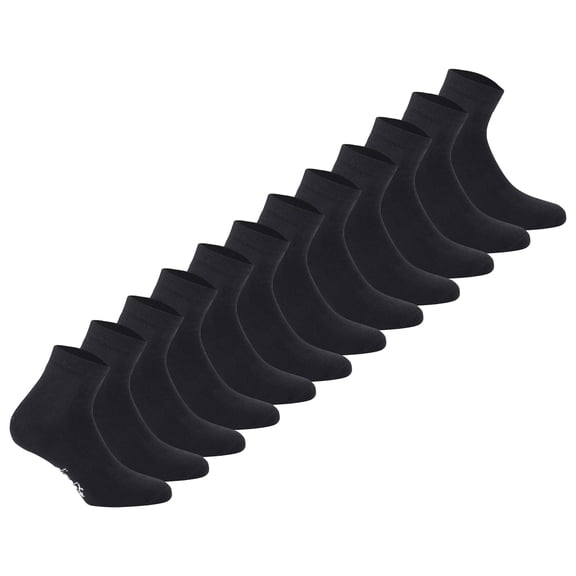 Diadora Unisex Socks Cotton Black 6-8,5