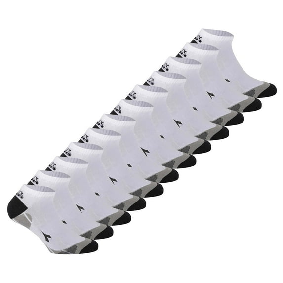Diadora Unisex Socks Cotton White 2.5-5 Uk