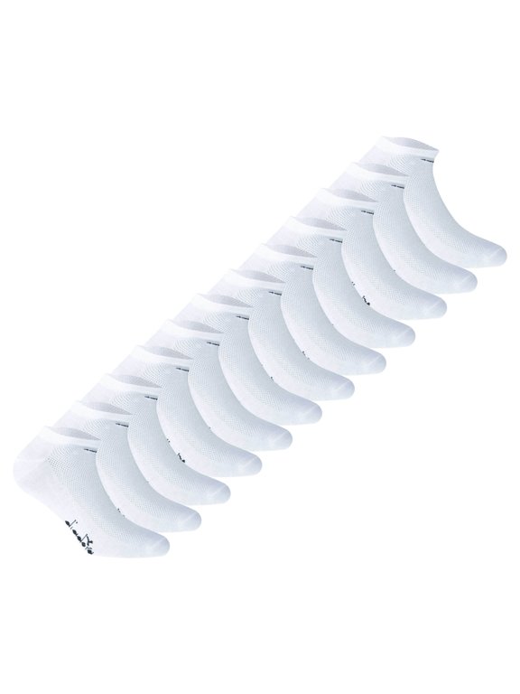Unisex Socks Cotton White 9-11,5