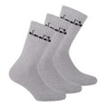 thumbnail image 1 of Diadora Unisex Tennis Socks - 3 Pack, Logo Grey 43-46, 1 of 3