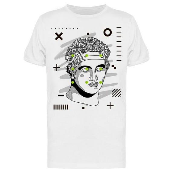 Diadumenos Sculpture Graphic T-Shirt Men -Image by Shutterstock, Male Small