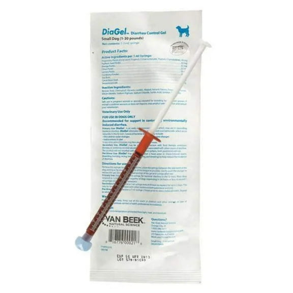Diagel Diarrhea Control Gel 1ML Syringe for Cats Over 6 Lbs