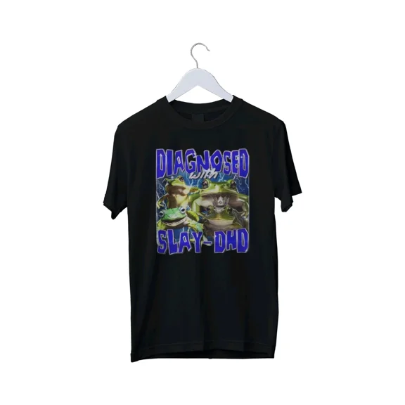 Diagnosed With Slay-DHD Graphic Print T-Shirt S M L XL 2 3 4 XL