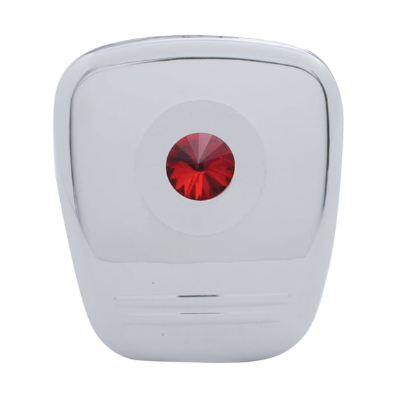 Diagnostic Plug Cover compatible with 2006-18 Peterbilt 379, 389, 388, 387, 386, 384 Red