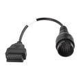 thumbnail image 1 of Diagnostic Tool Connection Universal OBD2 38 to 16 Pin Adapter Cable for Iveco Trucks, 1 of 8