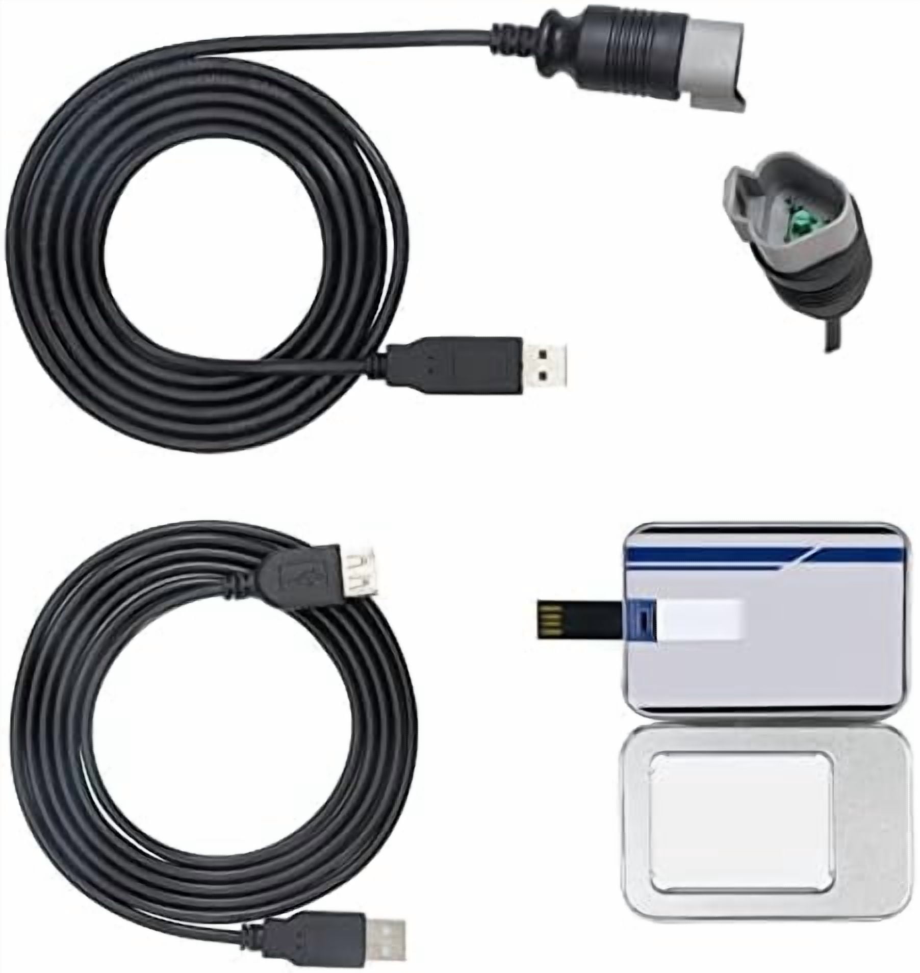 Diagnostic Scanner Tool Kit For Evinrude E-TEC & FICHT Outboard Engines 1999-2020, Includes Software & Cable