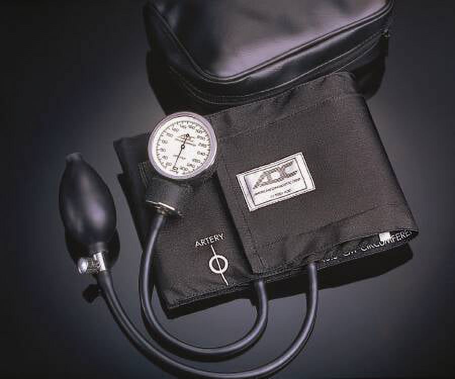 Diagnostix 760 Series Aneroid Sphygmomanometer  Pocket Style Hand Held 2-Tube Large Adult Arm - 1 Count