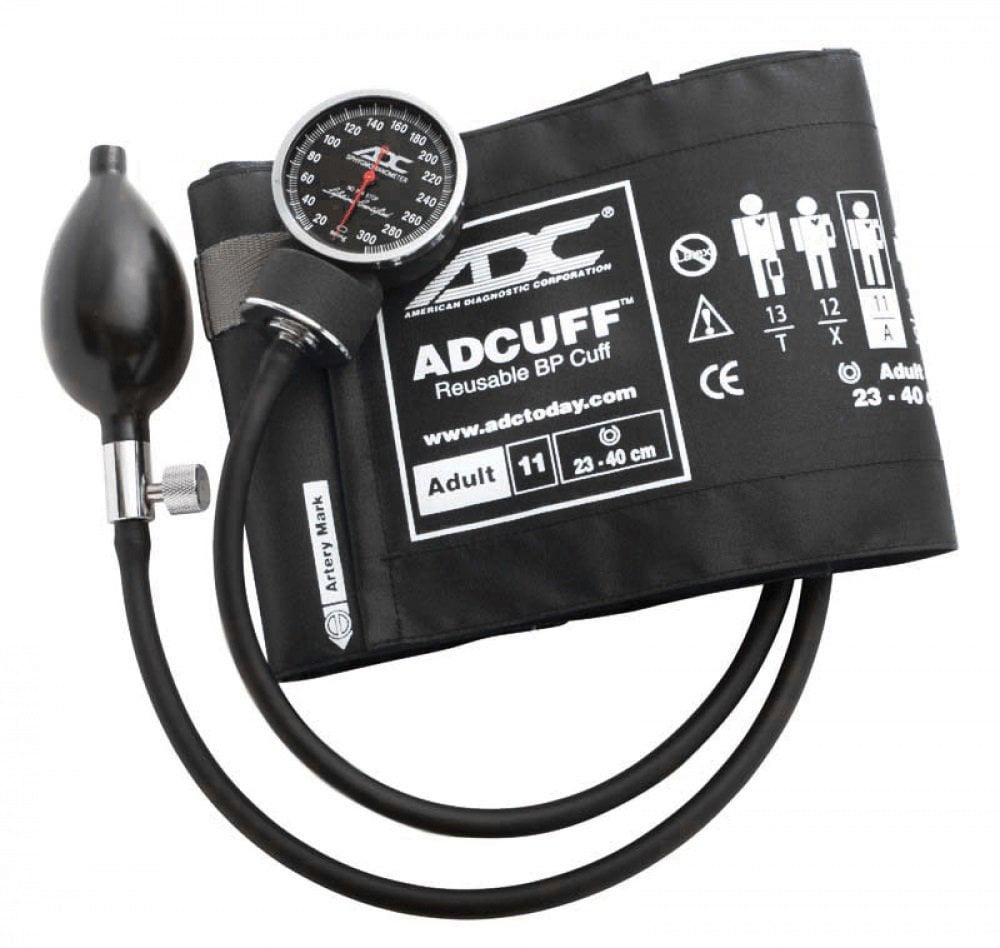 Diagnostix? Aneroid Sphygmomanometer with Cuff, Size 11 Cuff, 1/Each (257005_EA)