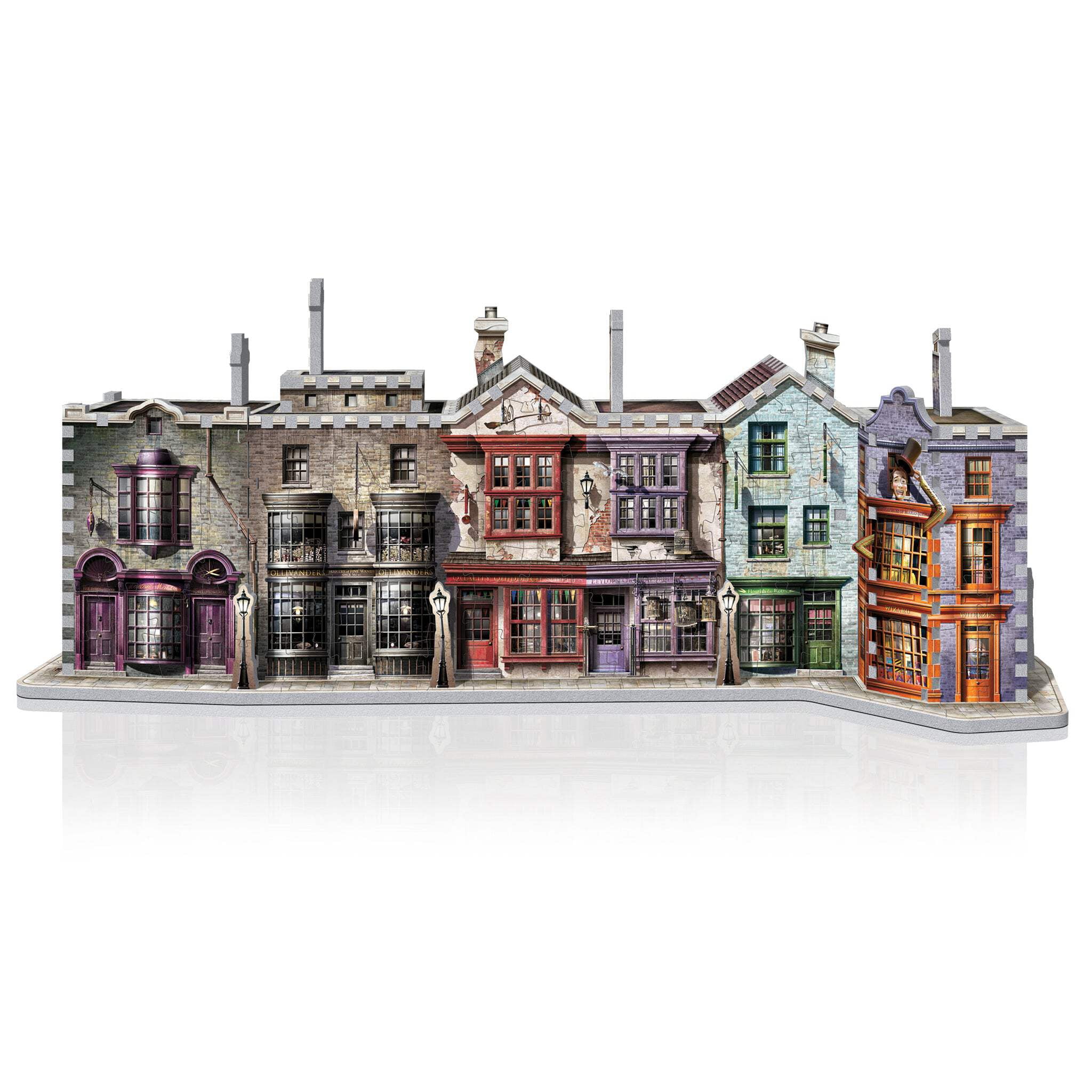 WREBBIT 3D PUZZLES Harry Potter Collection - Diagon Alley 3D Puzzle: 450 Pcs