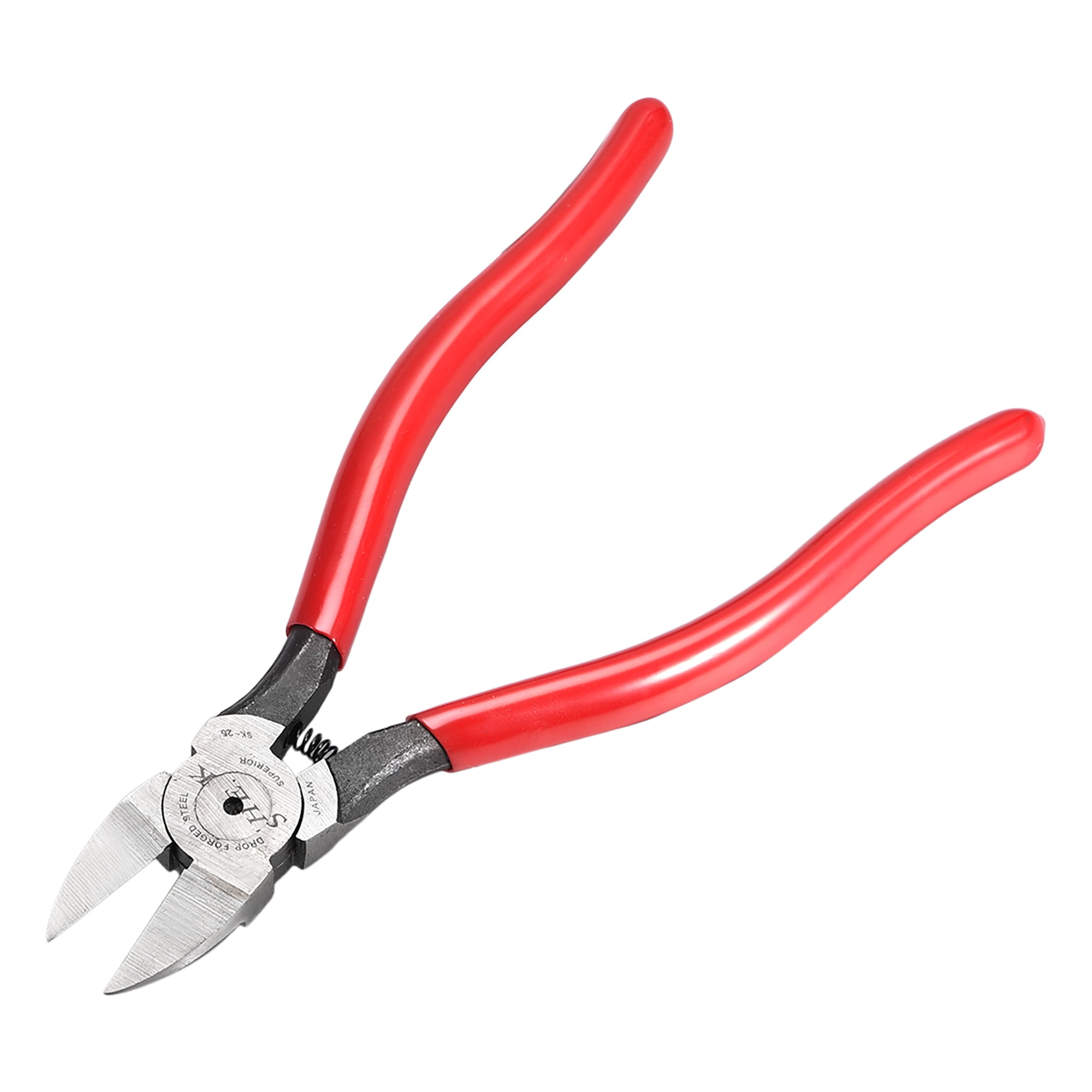 Diagonal Cutting Pliers Side Cutter Nippers Repair Tool Wire Cutter Red