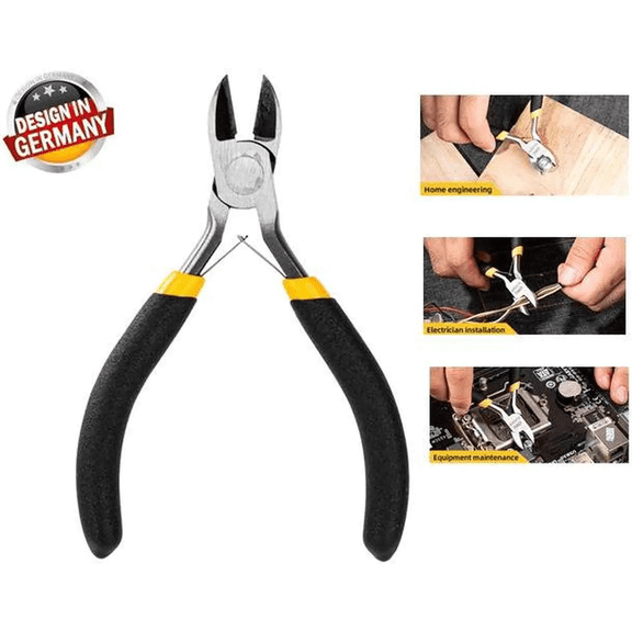 Diagonal Pliers Diagonal Cutting Pliers Cable Wire Cutter Repair Hand Tool 5 inch Cutting Pliers Hight Carbon Steel Plastic Tweezers
