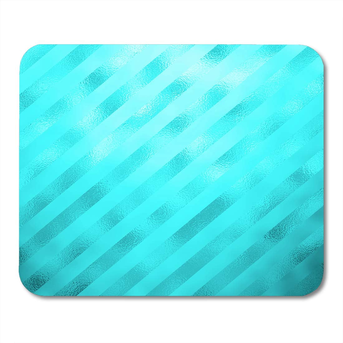Diagonal Teal Blue Aqua Turquoise Faux Stripes Striped Line Lined ...