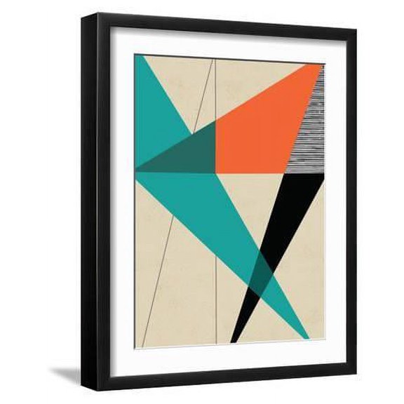 Diagonal Unity, Abstract Framed Art Print Wall Art by Rocket 68 Sold by Art.Com
