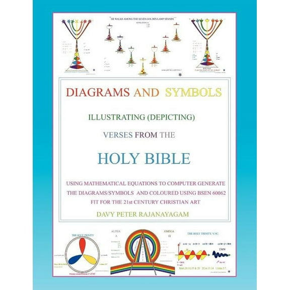 Diagrams and Symbols Illustrating (Depicting) Verses from the Holy Bible Using Mathematical Equation to Computer Generate the Diagrams/Symbols and Col