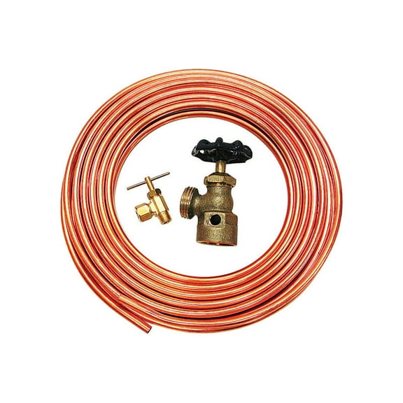 Dial 43882 0.25 x 0.25 in. Rubber Orange Copper Tube Hook-Up Kit