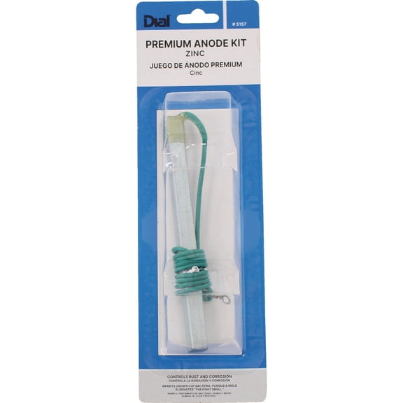 Dial 1/2 in. H X 1/2 in. W Green Zinc Anode