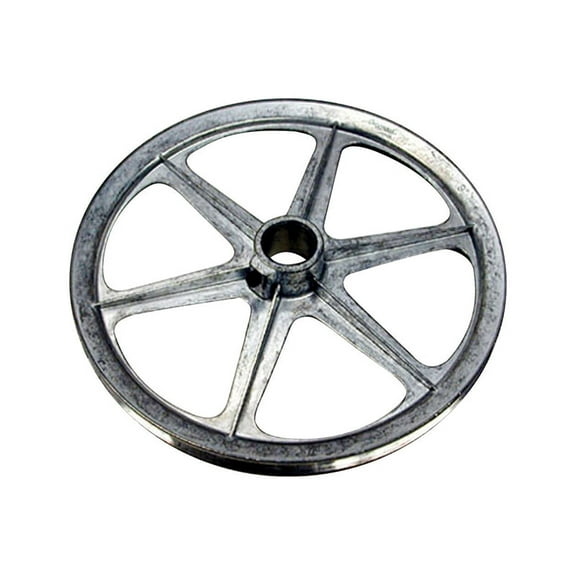 Dial 12 in. H X 12 in. W Silver Zinc Blower Pulley