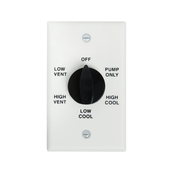 Dial 2-Speed Rotary Switch - Pack of 4