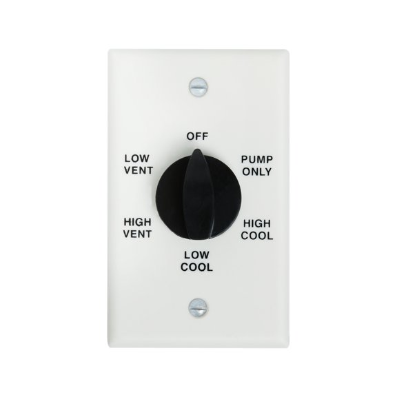 Dial 2-Speed Rotary Switch - Single Pack