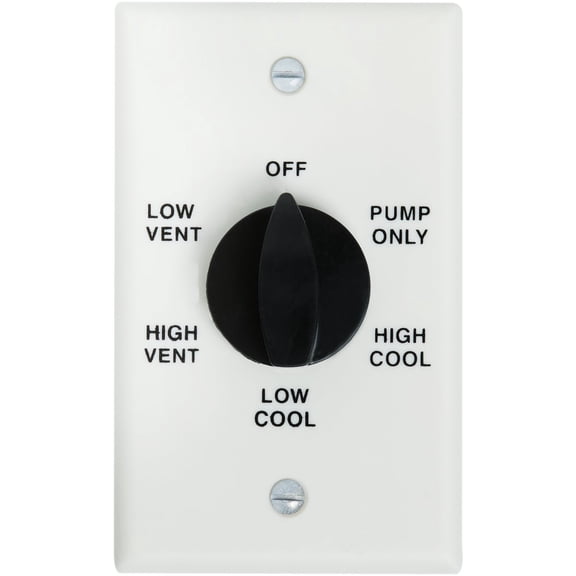 Dial 2-Speed Rotary Switch - Single Pack