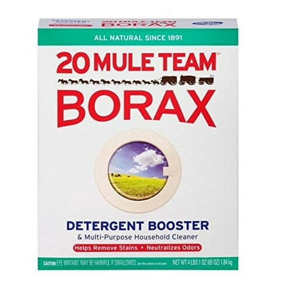 Dial 20 Mule Team Borax Natural Laundry Booster & Multi-Purpose Cleaner, 65 oz