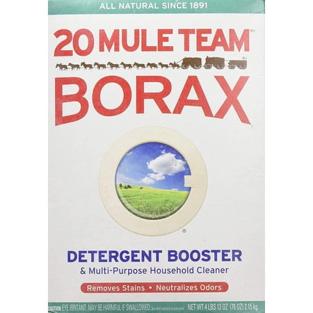 Dial 20 Mule Team Borax Natural Laundry Booster & Multi-Purpose Cleaner, 65 oz
