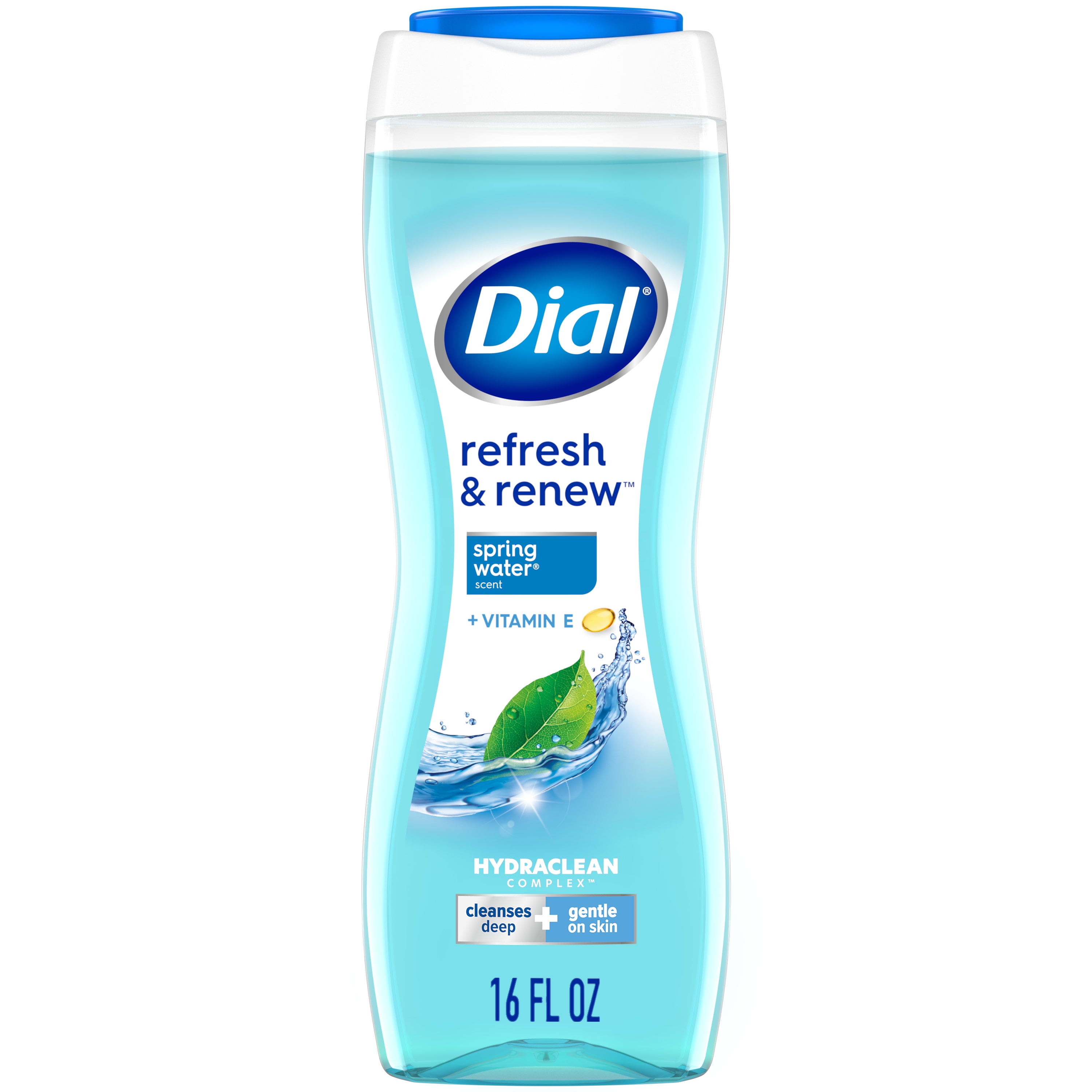 Dial Body Wash, Refresh & Renew Spring Water, 16 fl oz