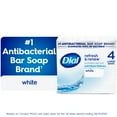 thumbnail image 1 of Dial Antibacterial Bar Soap, Refresh & Renew White Deodorant Bar, 4 oz (4 Bars), 1 of 12