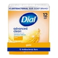 thumbnail interactive-video image 1 of Dial Gold Antibacterial Deodorant Bar Soap, Advanced Clean Deep Cleanse Bar, 4 oz, 12 Bars, 1 of 15
