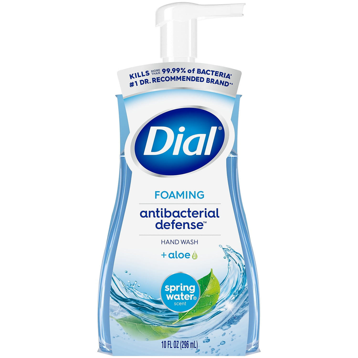 10 oz Antibacterial Foaming Hand Wash - Spring Water Scent (8/Carton)