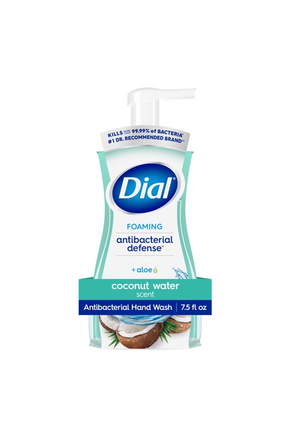 Antibacterial Defense Coconut Water Scent Foaming Hand Soap, 7.5 fl oz