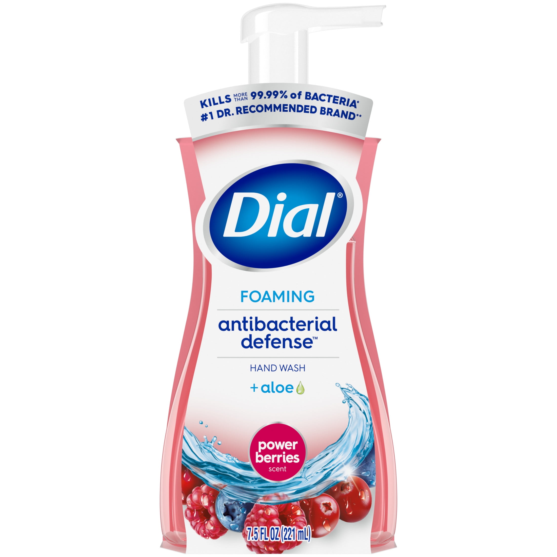 Antibacterial Foaming Hand Wash, Power Berries, 7.5 oz Pump Bottle Antibacterial Foaming Hand Wash, Power Berries, 7.5 oz Pump Bottle