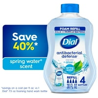 30-Oz Dial Antibacterial Foaming Hand Soap Refill (Spring Water)