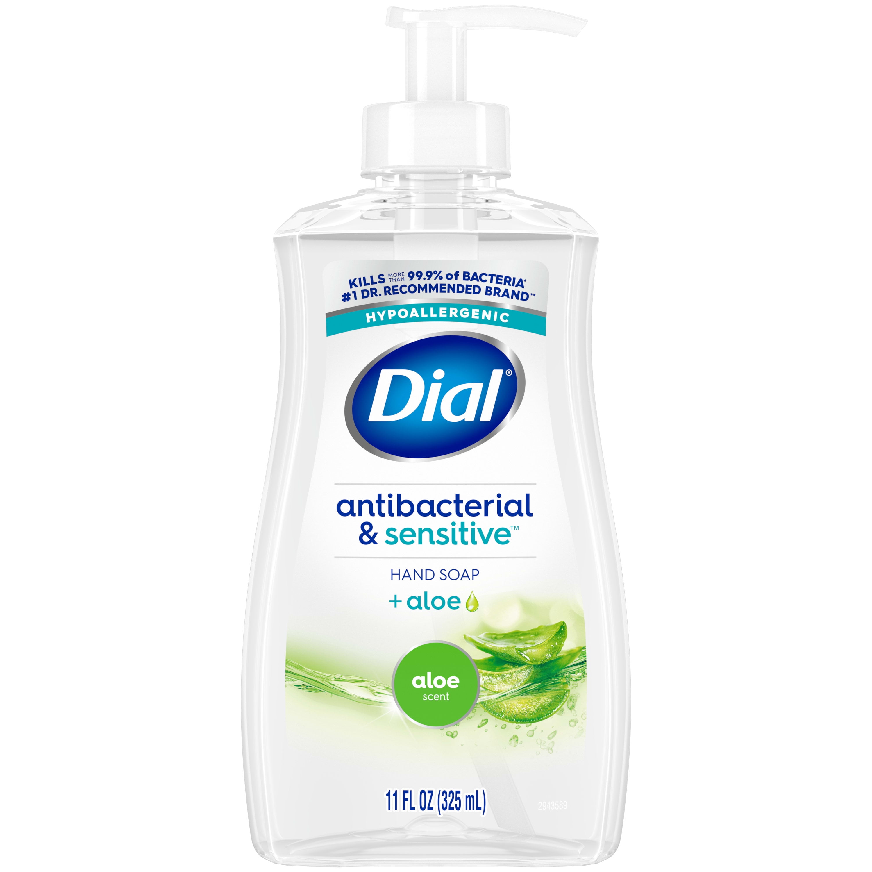 Dial Liquid Pump Antibacterial Hand Soap with Aloe 7.5 oz — Mountainside  Medical Equipment