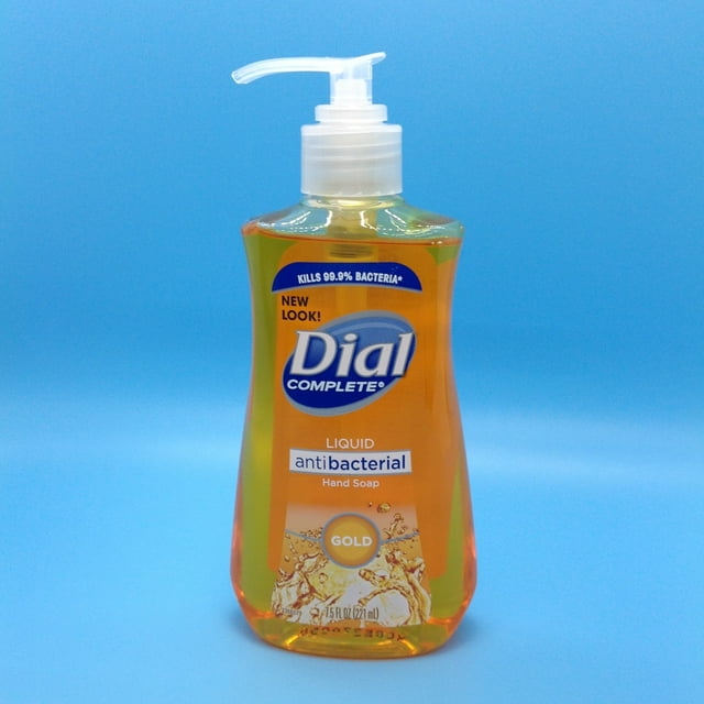 Dial Antibacterial Liquid Hand Soap, Gold, 7.5 Ounce