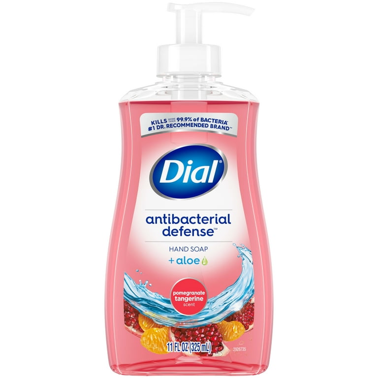 Dial Pomegranate Tangerine Antibacterial Hand Soap - Pomegranate &  Tangerine ScentFor - 11 fl oz (325.3 mL) - Bacteria Remover, Residue  Remover - Multipurpose - Moisturizing - Antibacterial - Pink - 1 Each -  Lewisburg Industrial and Welding