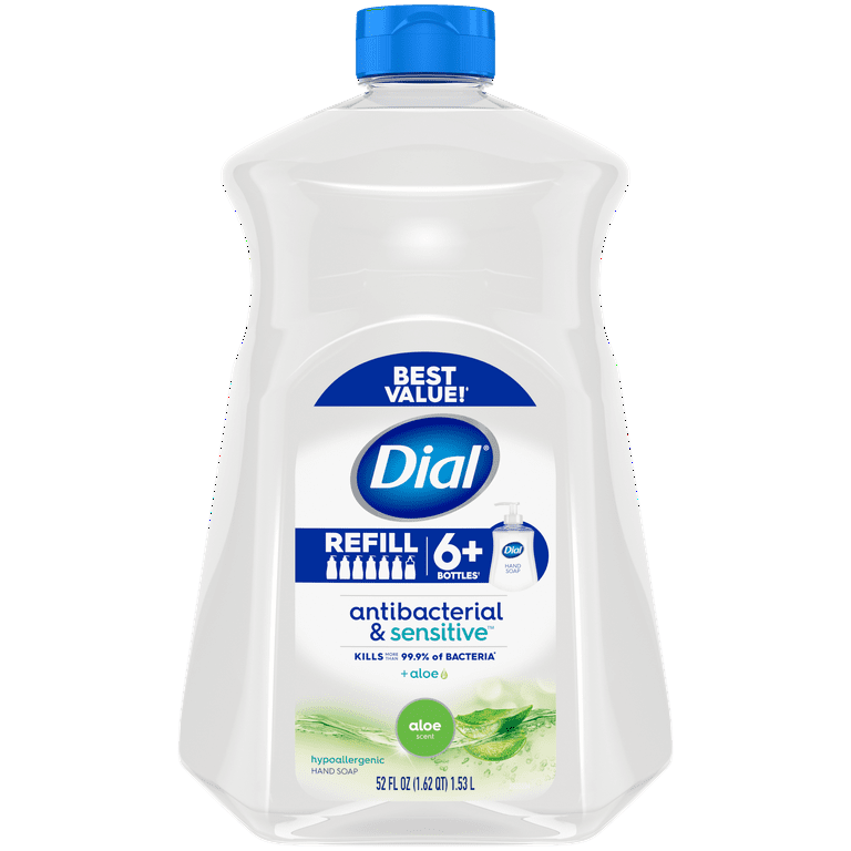 Dial antibacterial soap 52 oz sale