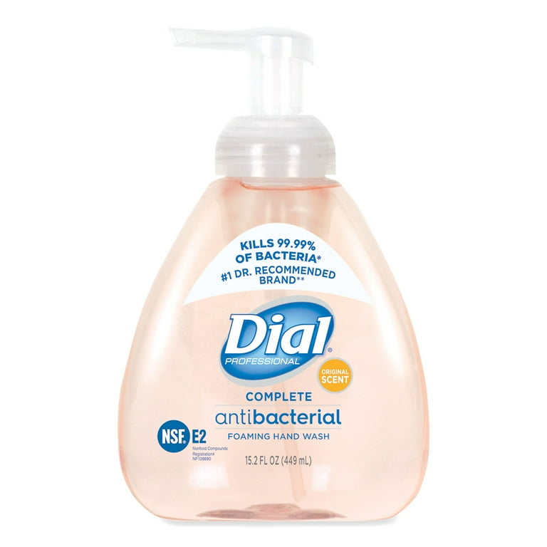 Dial Antimicrobial Foaming Hand Wash, Original Scent, Oz Pump