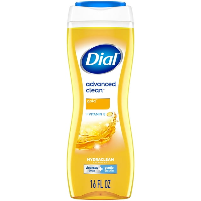 Dial Body Wash, Advanced Clean Gold, 16 fl oz