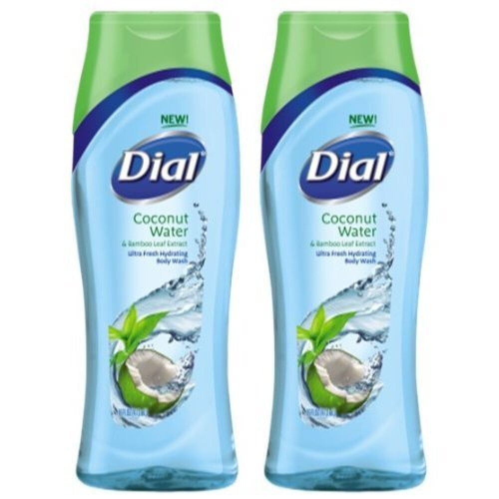 Dial Body Wash, Coconut Water (Pack of 2)
