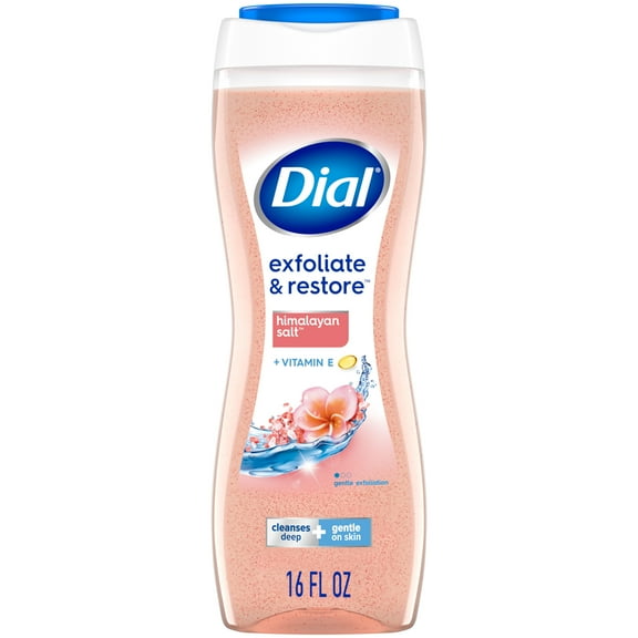 Dial Body Wash, Exfoliate & Restore Himalayan Salt, 16 fl oz