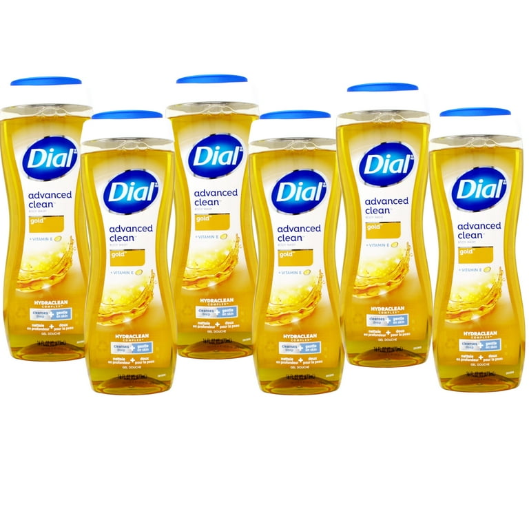 Dial Body Wash, Gold, 16 Ounce (Pack of 6)