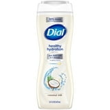 Dial Body Wash, Healthy Hydration, Coconut Milk plus Vitamin E, 16 fl oz 4 PACK