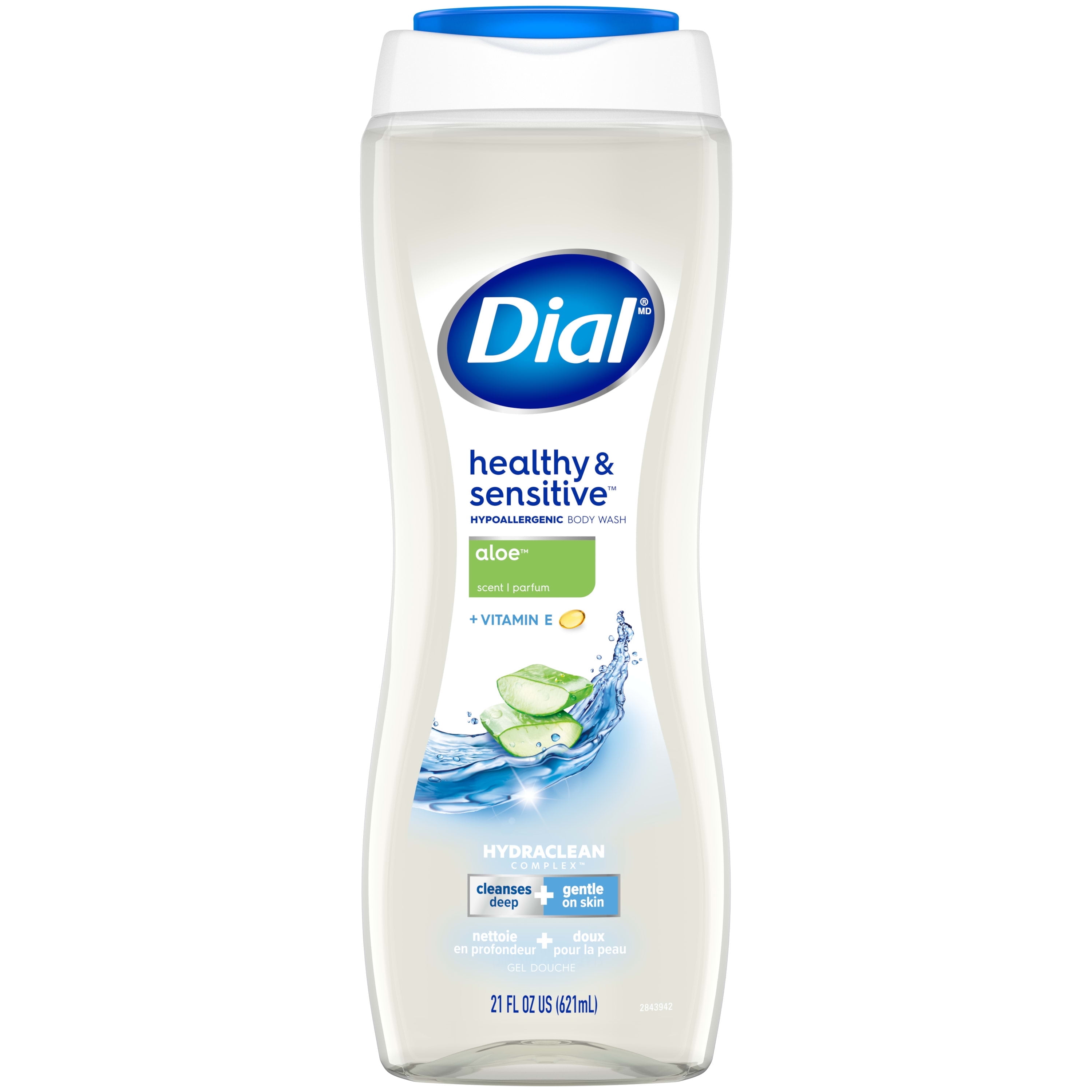 Dial Body Wash, Healthy & Sensitive Aloe Scent, 21 fl oz - image 1 of 10