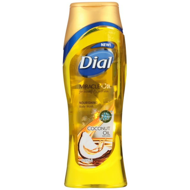 Dial Body Wash, Miracle Oil Coconut, 16 Ounce