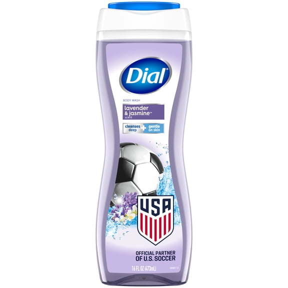 Dial Calm & Soothe Body Wash, Lavender & Jasmine, Gentle on All Skin Types, 16 fl oz