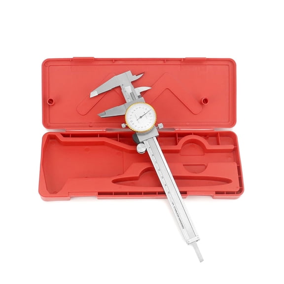 Dial Calipers, 0-15cm Caliper Measuring Tool, 0.02mm Graduation Interval, Shockproof Micrometer Vernier