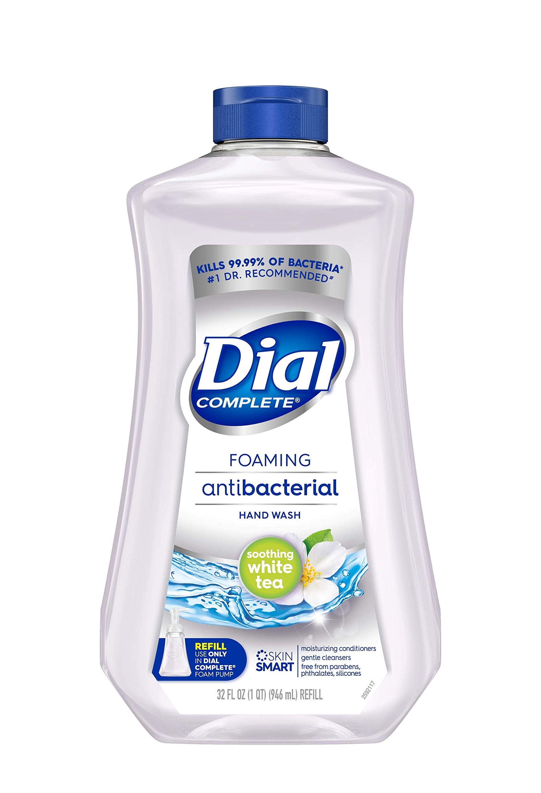 Dial Complete Antibacterial Foaming Hand Soap Refill, Soothing White